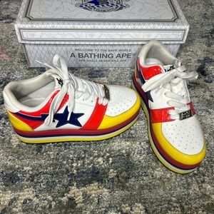 Bape Sta platform shoes